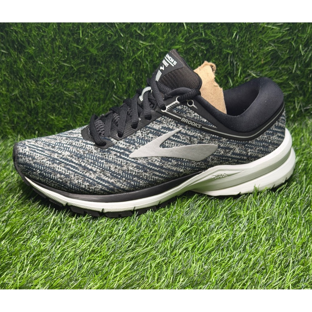Brooks Launch 5 Womens Running Shoes Black White Grey 1202661B039 Size 7